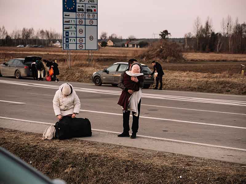 Flüchtlinge Ukraine