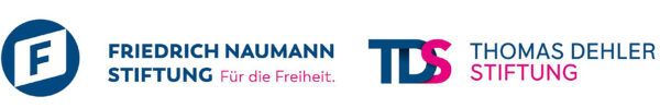 Logo Friedrich Naumann Stiftung und Thomas Dehler Stiftung