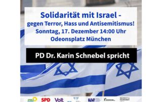 Solidarität mit Israel