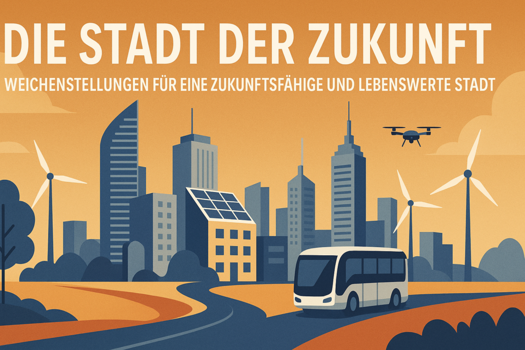 Die Stadt der Zukunft! Weichenstellungen für eine zukunftsfähige und lebenswerte Stadt