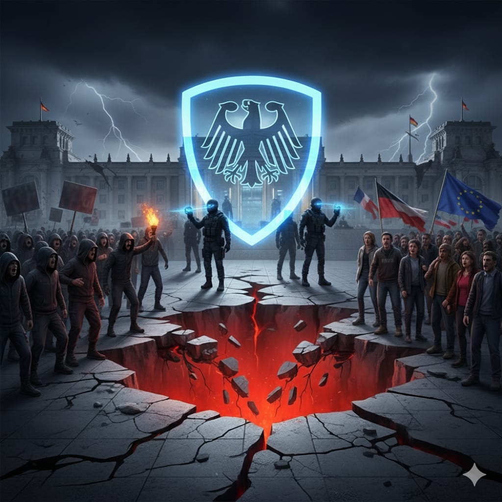 Podium: Die Spaltung der Demokratie: Extremismus und Verfassungsschutz