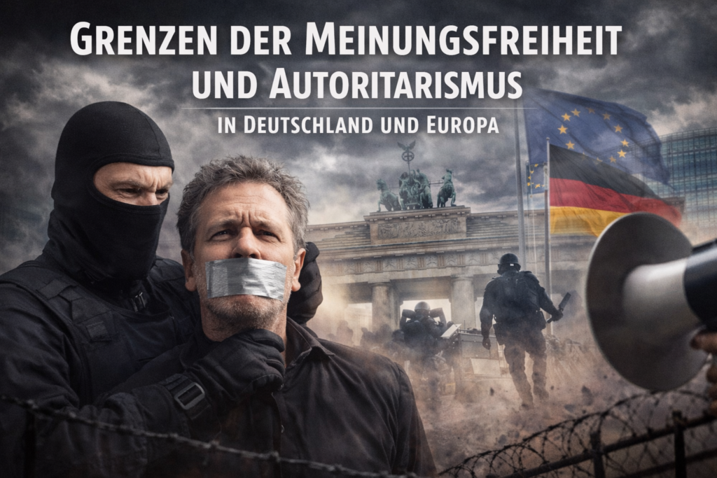 Podium: Grenzen der Meinungsfreiheit und Autoritarismus in Deutschland und Europa