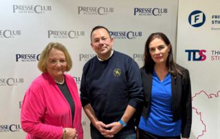 Sabine Leutheusser-Schnarrenberger, Marko Martin und Dr. Karin Schnebel