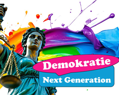 Wettbewerb Demokratie Next Generation Logo