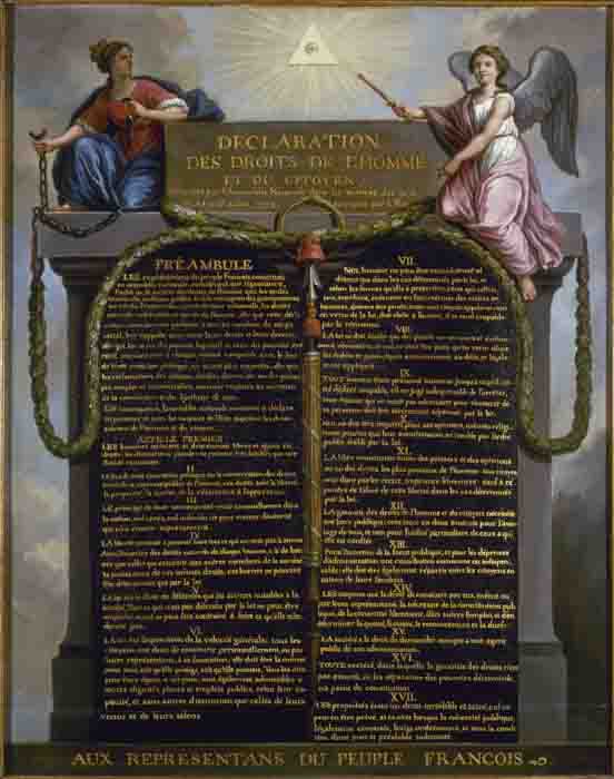 DECLARATION DES DROITS DE L'HOMME