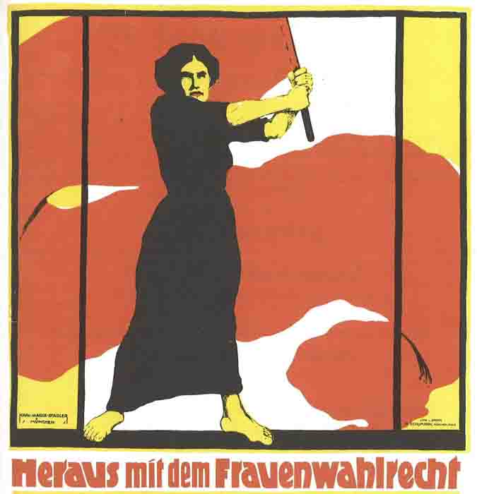 Weimarer Republik Frauentag 1914