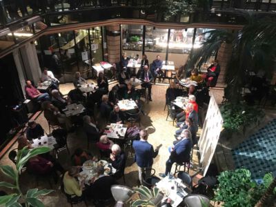 Podium: Politik und Religion – ein schwieriges Verhältnis! Luitpoldcafé München, 17. März 2022