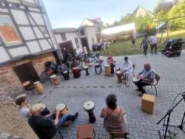 Trommeln für die Demokratie - Musikschule Reitmann Wernigerode