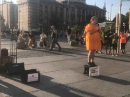 Speakerscorner Antisemitismus Karlsplatz München