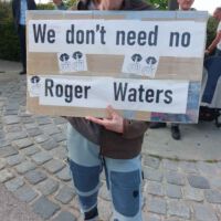 Antisemitismus Protest gegen das Roger Waters Konzert in München