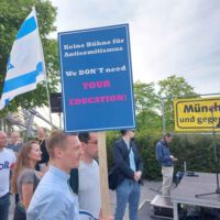 Antisemitismus Protest gegen das Roger Waters Konzert in München