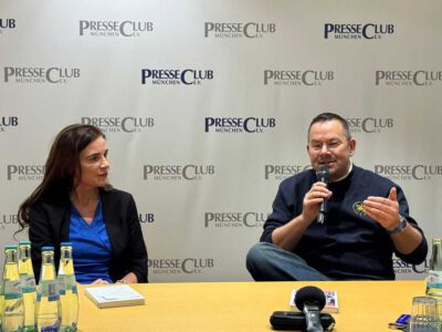 Buchvorstellung Freiheitsaufgaben, Dr. Karin Schnebel und Marko Martin