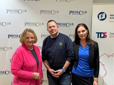 Sabine Leutheusser-Schnarrenberger, Marko Martin und Dr. Karin Schnebel