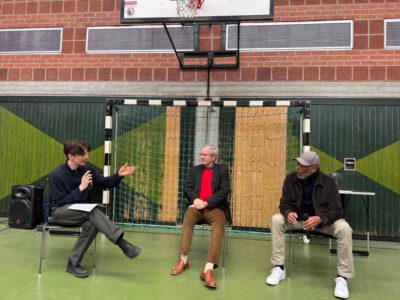 Delian Schnebel, Christian Ude und Ron Williams sprachen über die Bedeutung der demokratischen Prinzipien für unsere Demokratie