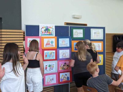 Demokratie Wettbewerb in der Mittelschule St. Georg Vilshofen